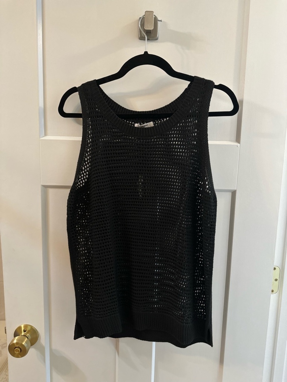 Brand new Black Sleeveless Knit Tank Top - , Women